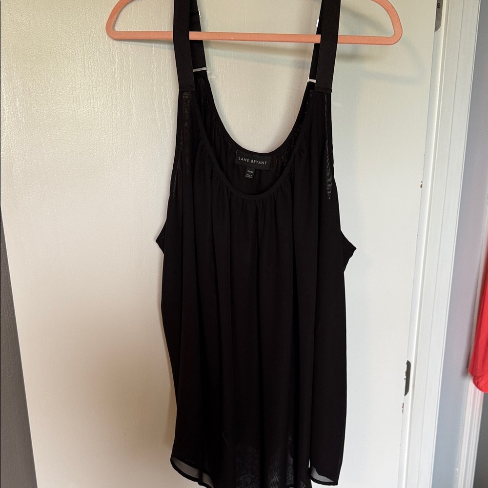 Lane Bryant Black Tank Top